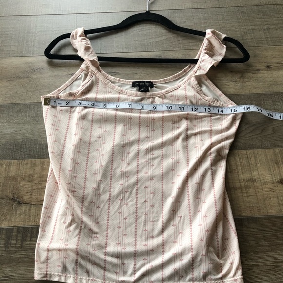 Nanette Lepore Crop Tank LRG - Picture 3 of 4